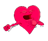 Gif animé coeur costaud